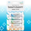 BoomBoom Nasal Stick | Vapor Flow Technology | Cool Refreshing Sensation | Natural Mood Boost | Simple Ingredients | Essential Oils + Menthol Inhaler (Spearmint)